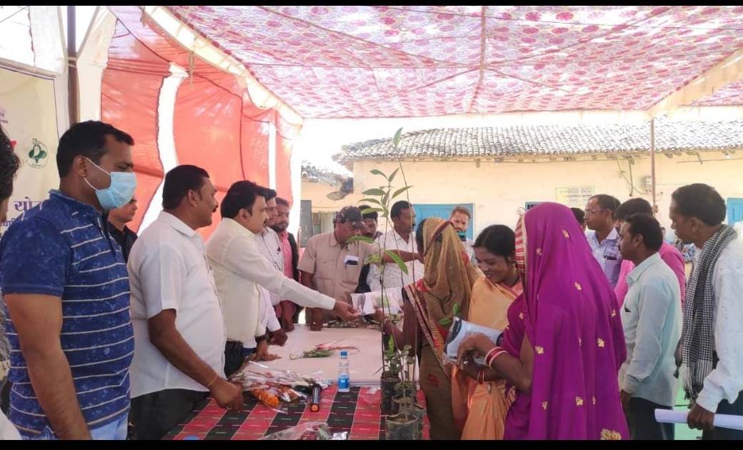 उद्यानिकी विभाग द्वारा आयोजित कार्यक्रम में शिरकत करने संसदी... - CG Sandesh