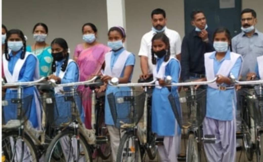 सरस्वती साइकिल योजना के तहत अनुसूचित जाति एवं जनजाति तथा पिछ... - CG Sandesh