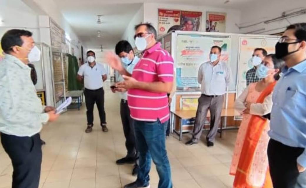 कलेक्टर के निर्देश से चोंढ़ा में 200 बेड का कोविड अस्पताल बनकर तैयार...
