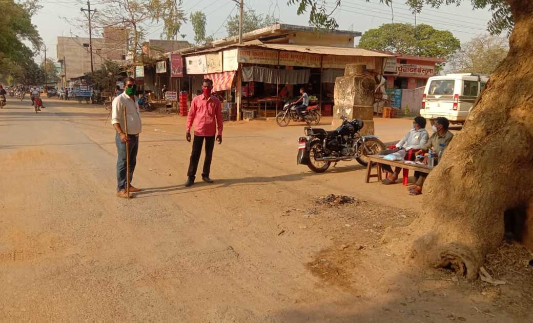 कोविड 19 के दुष्प्रभाव रोकने मास्क जागरुकता अभियान, चालानी क... - CG Sandesh