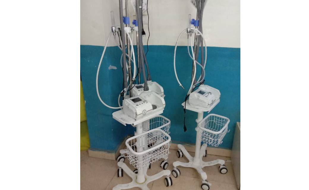 कलेक्टर भीम सिंह की पहल पर रायगढ़ में पहुंची नौ BiPAP मशीनें...