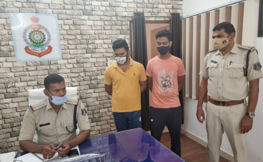 अवैध शराब पर पुलिस की कार्यवाही..31 पाव 5,580 लीटर शराब कीमती 3150 रूपये को जप्त,दो गिरफ्तार..