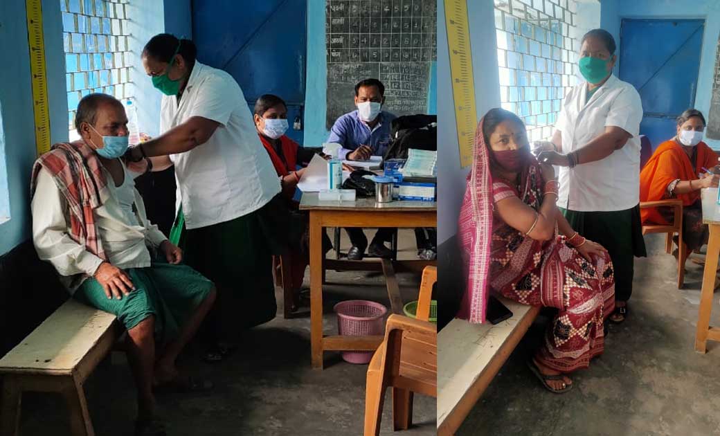 लोमश पटेल ने कोतासुरा में कोरोना टीका का शिविर लगवाने हेतु पुसौर जनपत  सीईओ सर का किया आभार।।