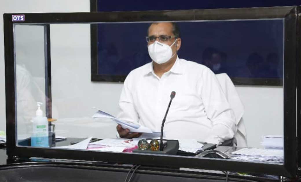 जिले में कोरोना से निबटने 223 ऑक्सीजन और 56 आईसीयू बेड है तैयार...