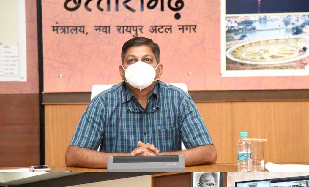हाई लेवल बैठक में  मुख्य सचिव अमिताभ जैन ने  महासमुंद व रायगढ़ के कलेक्टर के कार्यों की सराहना की