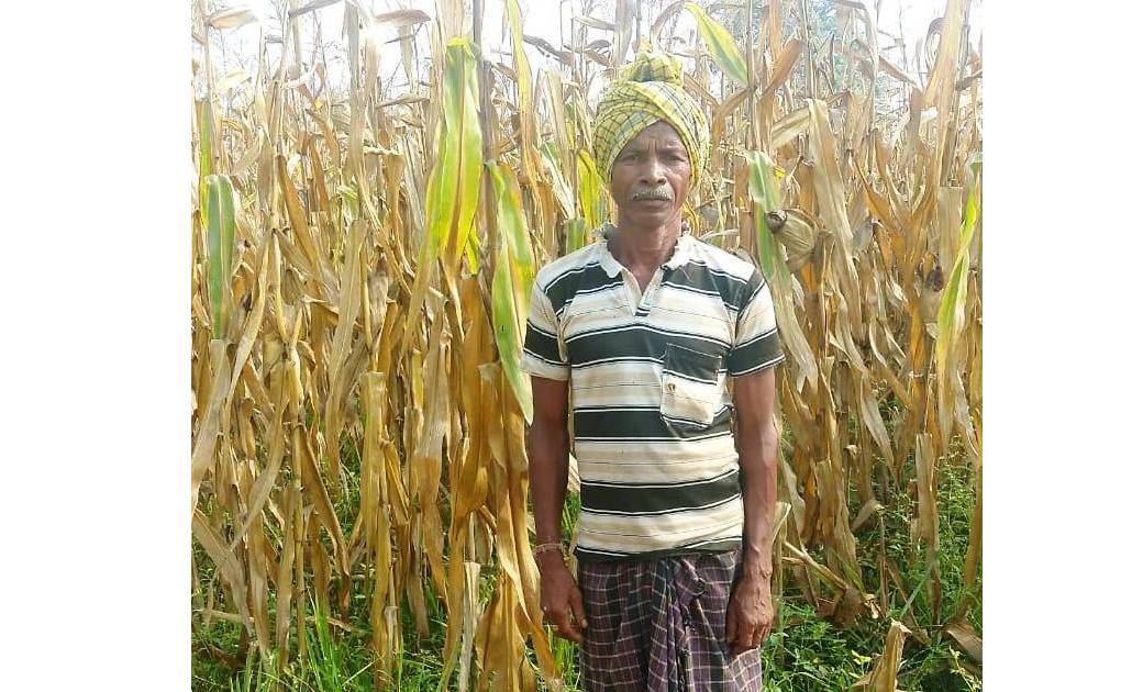 उत्तर बस्तर कांकेर : हामतवाही के किसान सीताराम को मिला 22 हजार रूपये का प्रथम किस्त