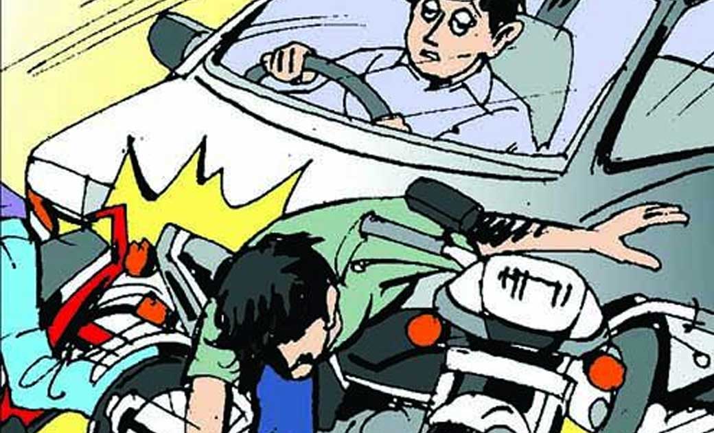महासमुंद : कार चालक ने मोटरसायकल को पीछे से मारी ठोकर, मामला दर्ज