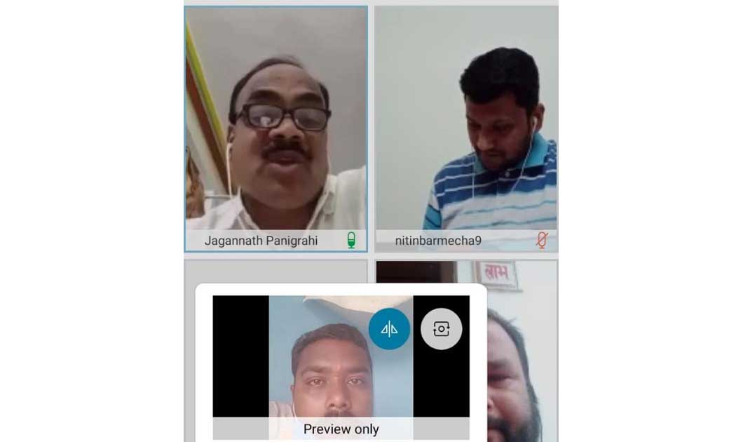 बागबाहरा : भाजपा मंडल कोमाखान ने वर्चुअल बैठक का आयोजन