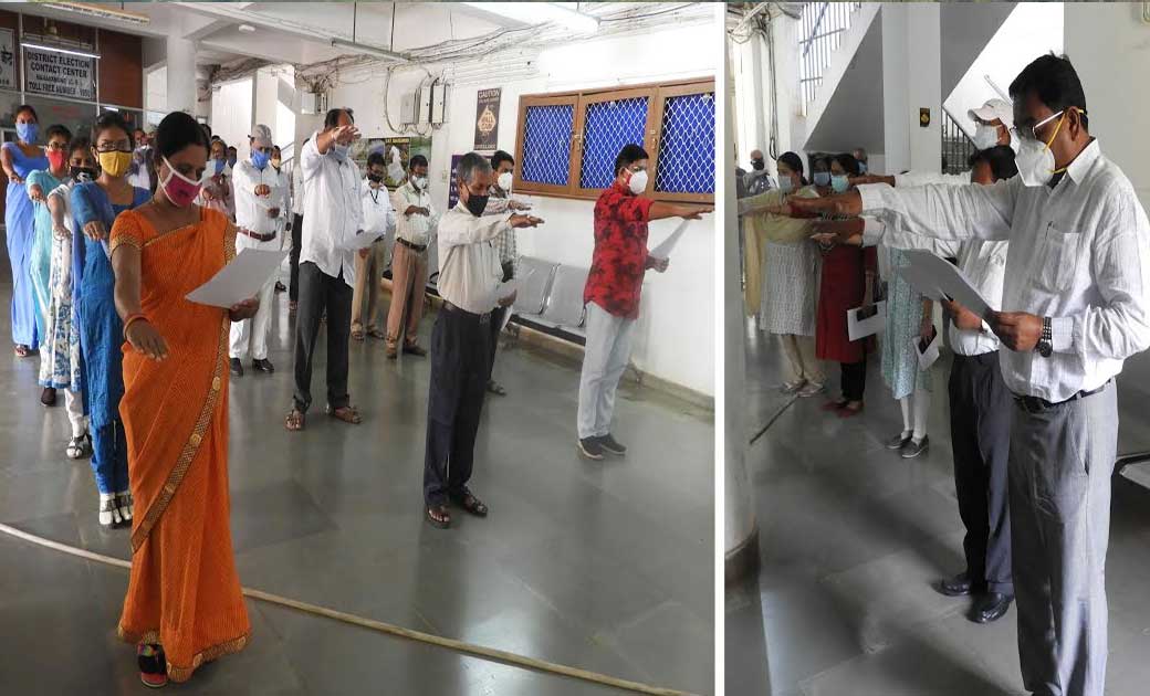 अधिकारी-कर्मचारियों ने ‘‘झीरम श्रद्धांजलि दिवस’’ के अवसर पर ... - CG Sandesh