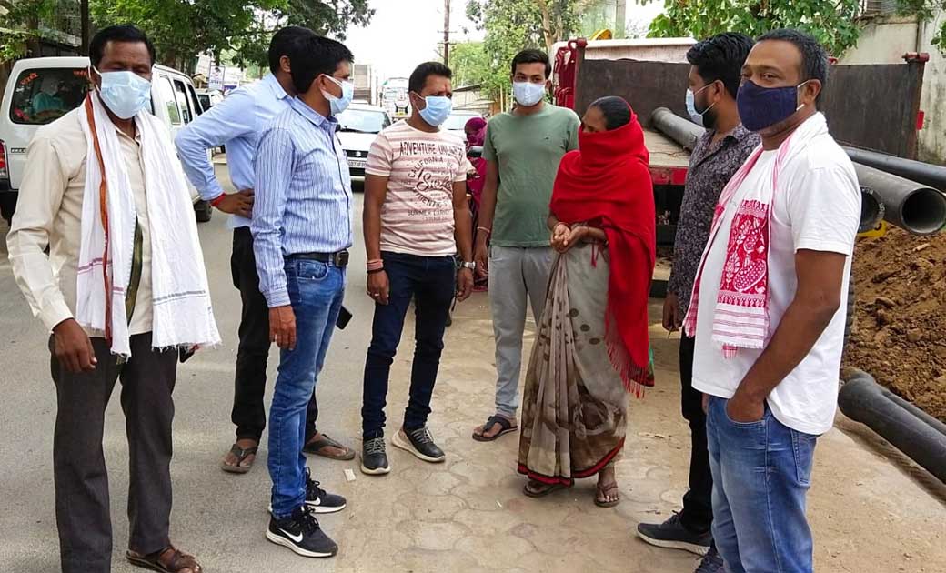 पिथौरा : ब्लॉक कांग्रेस कमेटी पिथौरा की पहल,वैक्सीनशन के लिए चला रही जागरूकता अभियान