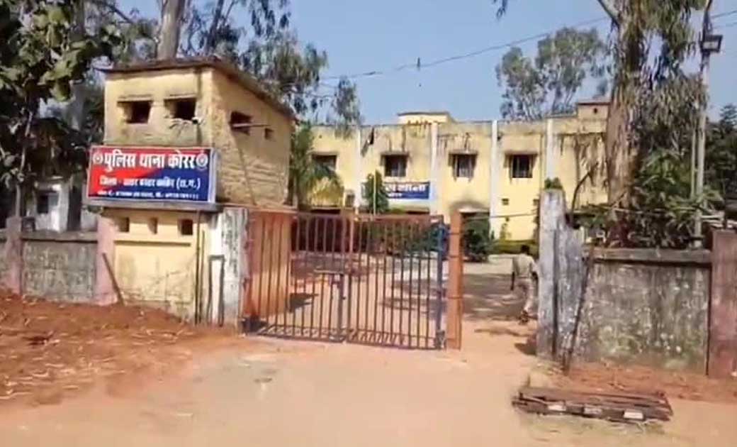 वाहन दुर्घटना में गंभीर रूप से घायल होने पर एक व्यक्ति रायपुर रिफर. 