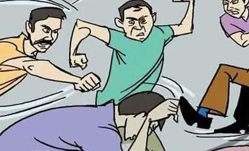 जमीन बंटवारे को लेकर पिता से मारपीट, मामला दर्ज 