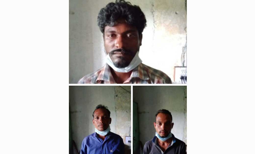 घर घुसकर महिला से किया छेड़खानी..मना करने पर अपने 2 दोस्तों को लाकर दिखाई गुंडागर्दी..! तीनों आरोपी गिरफ़्तार...
