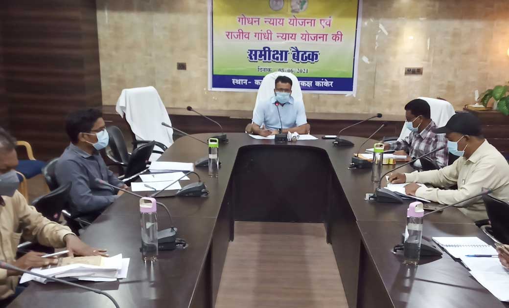 कांकेर : फसल विविधीकरण अपनाने किसानों को प्रोत्साहित करने कलेक्टर ने दिये निर्देश