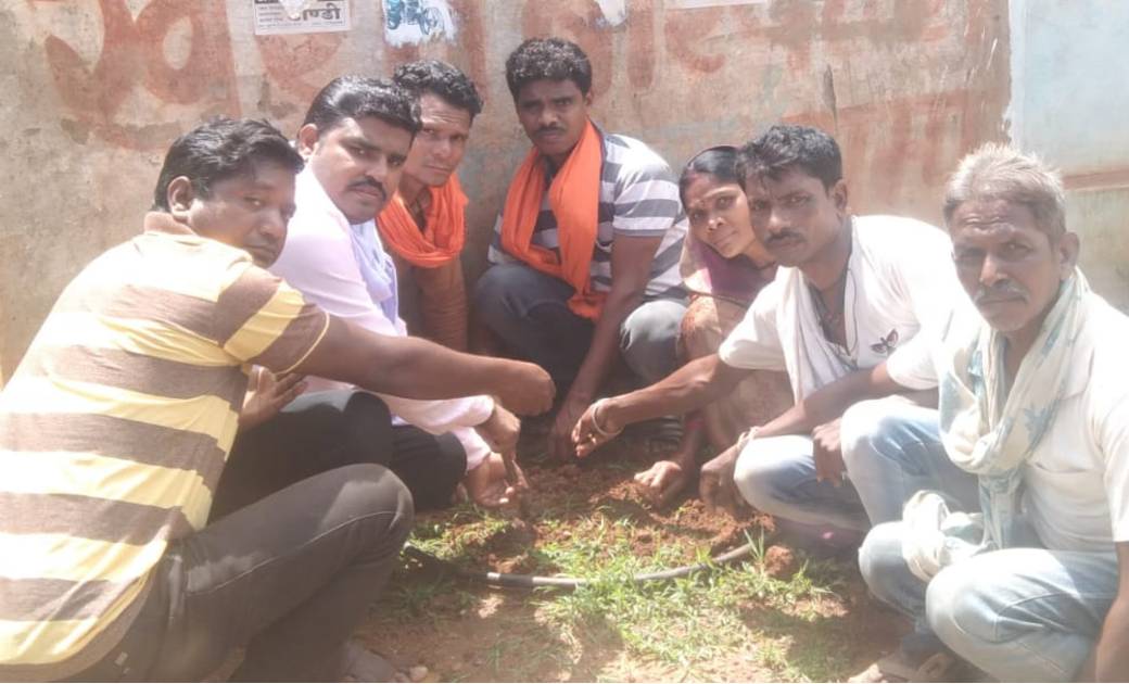 शिवसेना छत्तीसगढ़ स्थापना दिवस पर किया गया वृक्षारोपण 