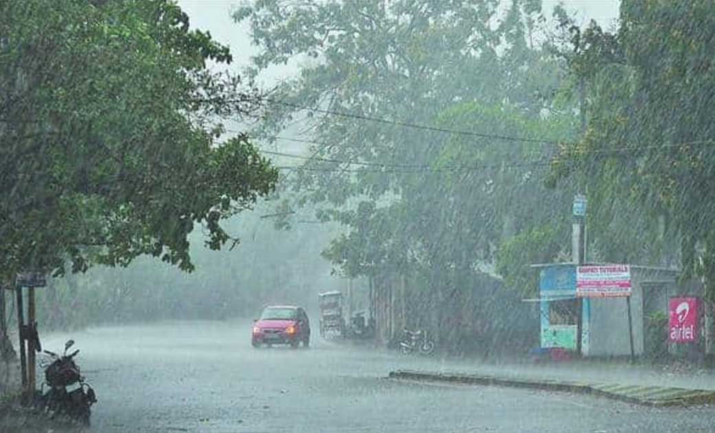 जिले में अब  तक 287.1 मिली मीटर औसत वर्षा दर्ज