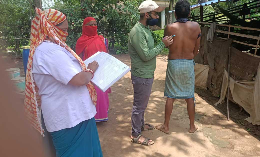 जिले में चलाया जा रहा कुष्ठमुक्त अभियान