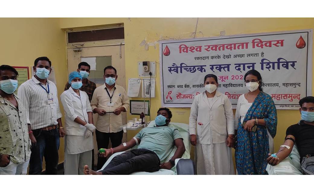 27 रक्तविरो ने रक्तदान कर लोगो की मदद के लिए बढ़ाये हाथ। - CG Sandesh