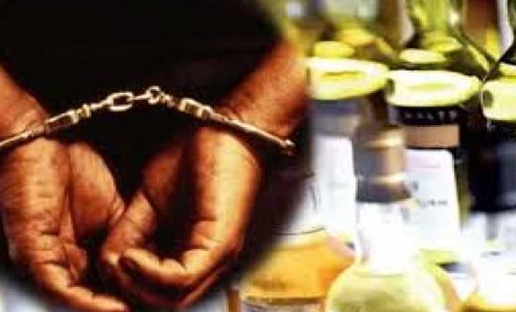 खल्लारी : बी के बाहरा से 2 लीटर महुआ शराब जप्त. - CG Sandesh