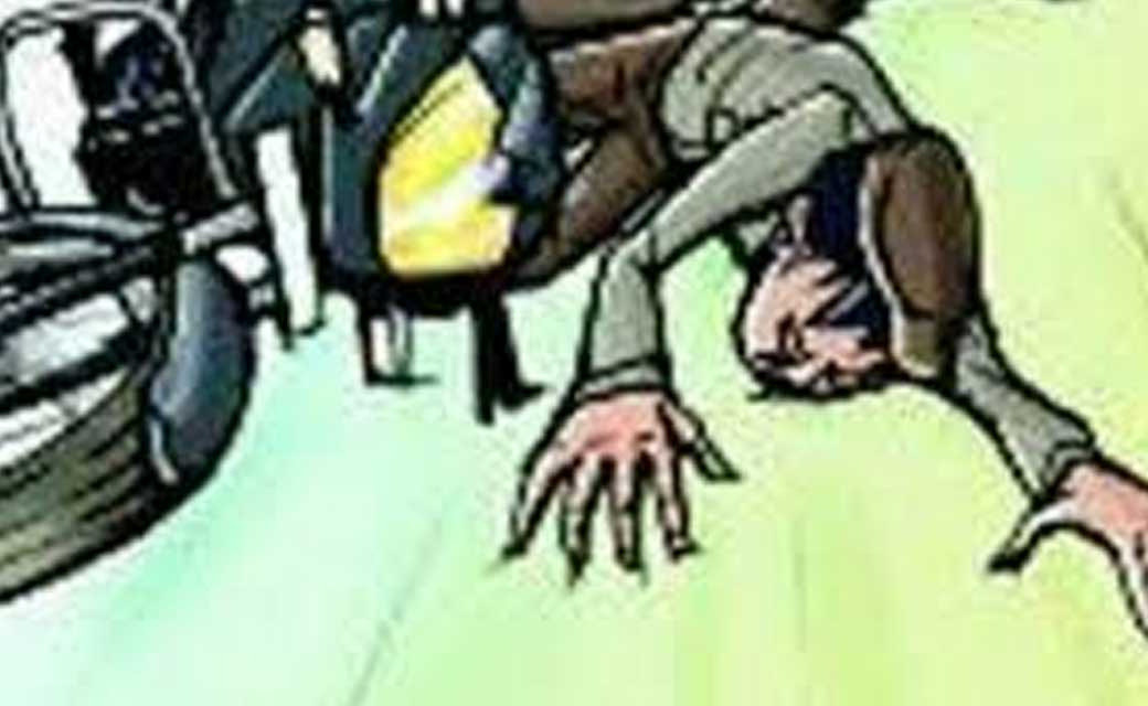 सांकरा : मोटर सायकल में भिडत, मामला दर्ज.