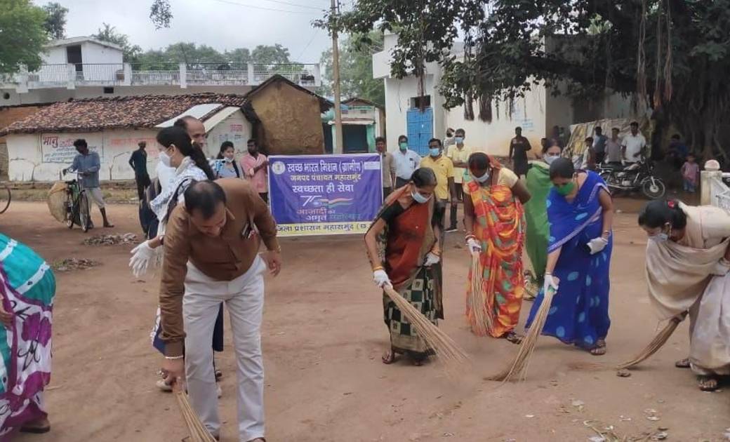 महासमुंद: खरोरा में स्वच्छता अभियान प्लास्टिक मुक्त रखने का ... - CG Sandesh