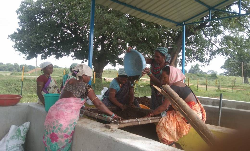 महासमुन्द: गौठान में महिलाएं वर्मी कम्पोस्ट खाद के अलावा वर्... - CG Sandesh
