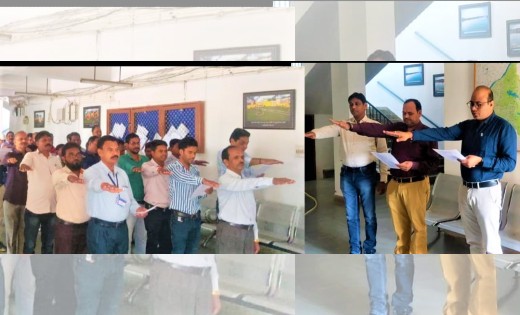 महासमुंद : राष्ट्रीय एकता दिवस पर अधिकारियों, कर्मचारियों ने... - CG Sandesh