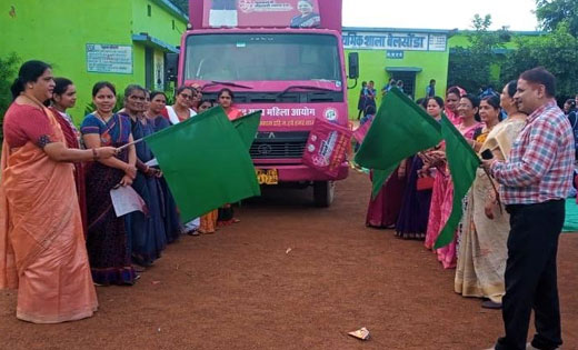 महासमुंद : मुख्यमंत्री महतारी न्याय रथ को जिला पंचायत अध्यक्... - CG Sandesh