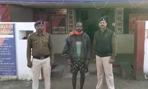 घर परछी में रखे धान की चोरी, चोर गिरफ्तार - CG Sandesh