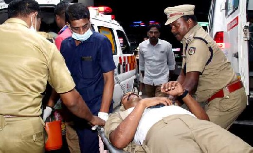 पुलिस थाने पर हमला : 3,000 लोगों के खिलाफ मामले दर्ज - CG Sandesh
