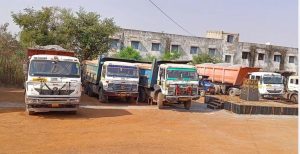 अवैध खनिज परिवहन पर बड़ी कार्रवाई, 36 वाहन जब्त - CG Sandesh
