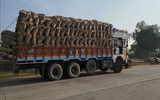 एसडीएम ने की कार्रवाई, अवैध तरीके से धान का परिवहन करते एक ट... - CG Sandesh