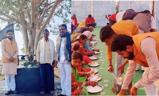 महासमुंद: मां दुर्गा भवानी, शिव नंदी, शनि देव जी का प्राण प्... - CG Sandesh