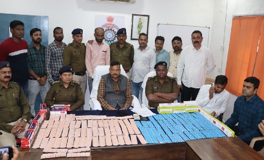पटेवा : भारी मात्रा में नशीली टैबलेट की कर रहा था तस्करी, आरोपी गिरफ्तार
