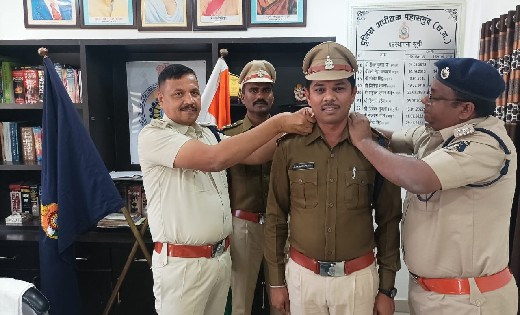 महासमुंद : निरीक्षक बने दो उप निरीक्षक, विभाग ने दी पदोन्नति - CG Sandesh
