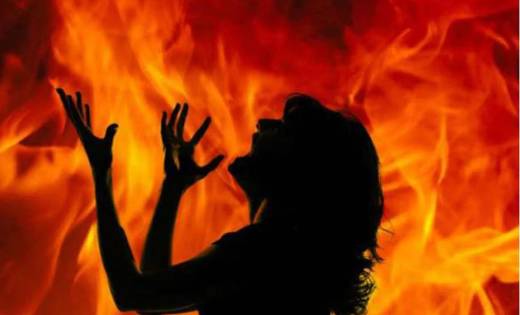 खल्लारी: आग में जलने से महिला की मौत - CG Sandesh