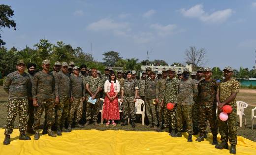 छत्तीसगढ़: 53वीं बटालियन के जवानों ने जाना तनाव से बचने के उप... - CG Sandesh