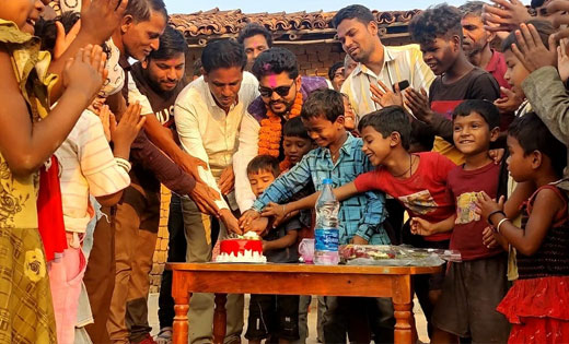 जनता की जिंदगी में खुशियों के किरण बिखेरते लोगों की खुशी में... - CG Sandesh