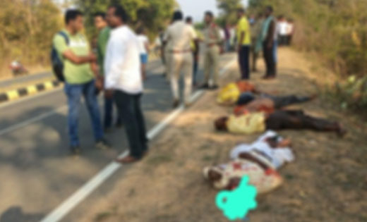 नुआपारा-बरगढ़ रोड में  पेड़ से टकराई कार 6 की मौत,  महासमुंद ... - CG Sandesh