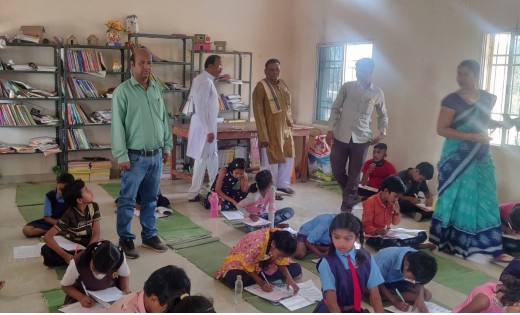 कोलता समाज कर्मचारी प्रकोष्ठ सरायपाली द्वारा नवोदय अभ्यास परीक्षा का किया गया आयोजन