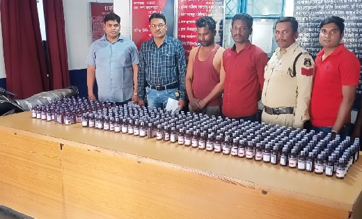 सरायपाली: अवैध नशीली इंजेक्शन व सिरप के साथ 2 गिरफ्तार