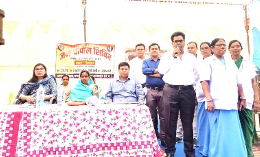 सरायपाली : जन चौपाल शिविर सिंघोड़ा में मनाया गया विश्व तंबाकू निषेध दिवस