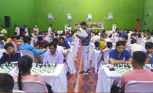 महासमुंद : 7.5 अंकों के साथ बिहार के किशन कुमार की एकल बढ़त - CG Sandesh