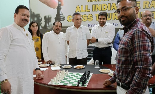 महासमुंद : ऑल इंडिया ओपन फीडे रेटिंग चेस टूर्नामेंट का संसदी... - CG Sandesh