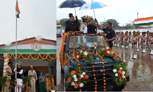 महासमुंद : संसदीय सचिव विनोद चंद्राकर ने किया ध्वजारोहण, उत्... - CG Sandesh