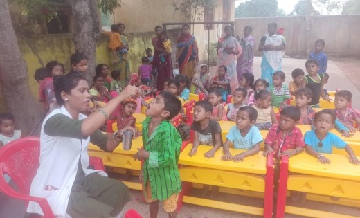 बस्तर में कृमि से बचाव के लिये बच्चों को दी जाएगी एल्बेंडाजो... - CG Sandesh