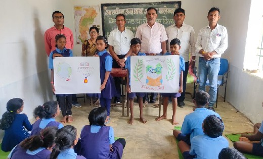 सरायपाली : अंतर्राष्ट्रीय साक्षरता सप्ताह के अंतर्गत किया गया विविध आयोजन