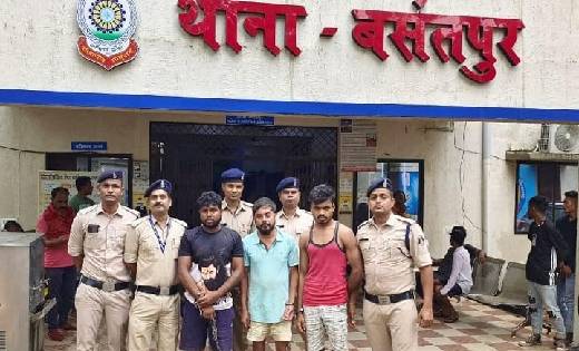 राजनांदगांव में नाबालिग के साथ गैंगरेप , 3 आरोपी गिरफ्तार - CG Sandesh