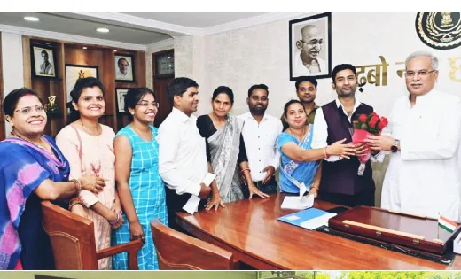 मुख्यमंत्री और उप मुख्यमंत्री ने कहा जल्द होगी स्वास्थ्यकर्म... - CG Sandesh