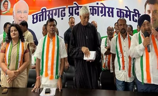 CG विधानसभा चुनाव 2023 : जेसीसीजे के तीन बड़े नेताओं ने थामा... - CG Sandesh